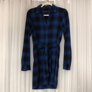 Abercrombie and Fitch plaid flannel dress